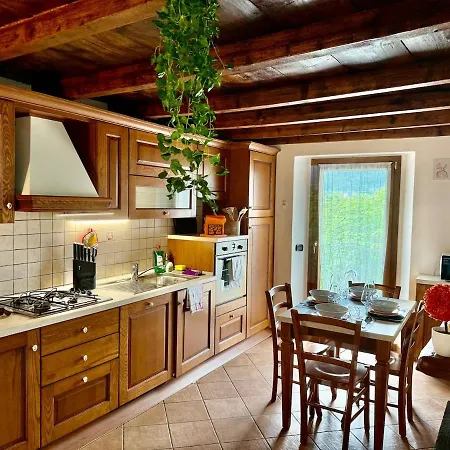 A House Between A Waterfall And A The Enchantment Of Lejlighed Nesso