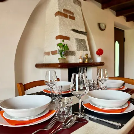 A House Between A Waterfall And A The Enchantment Of * Nesso